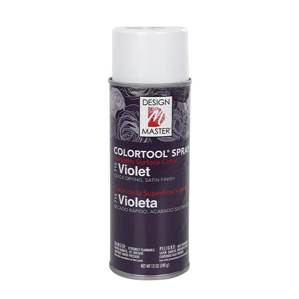 Flower Spray Design Master Purple