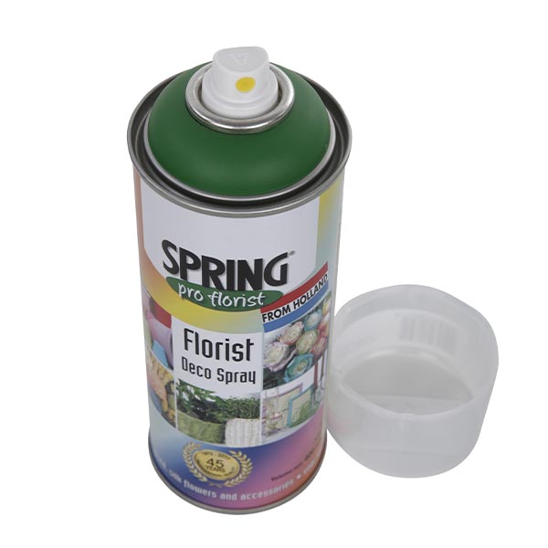 Flower Spray Spring Green - Image 2