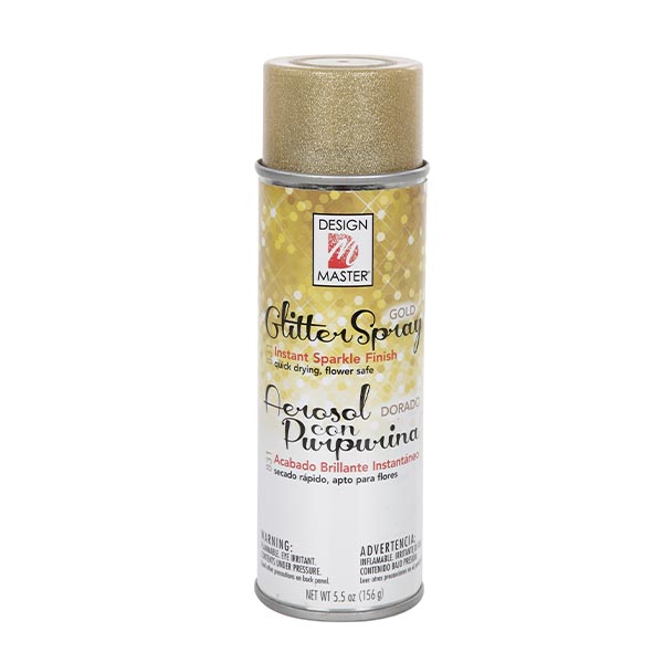 Glitter Spray Design Master Gold
